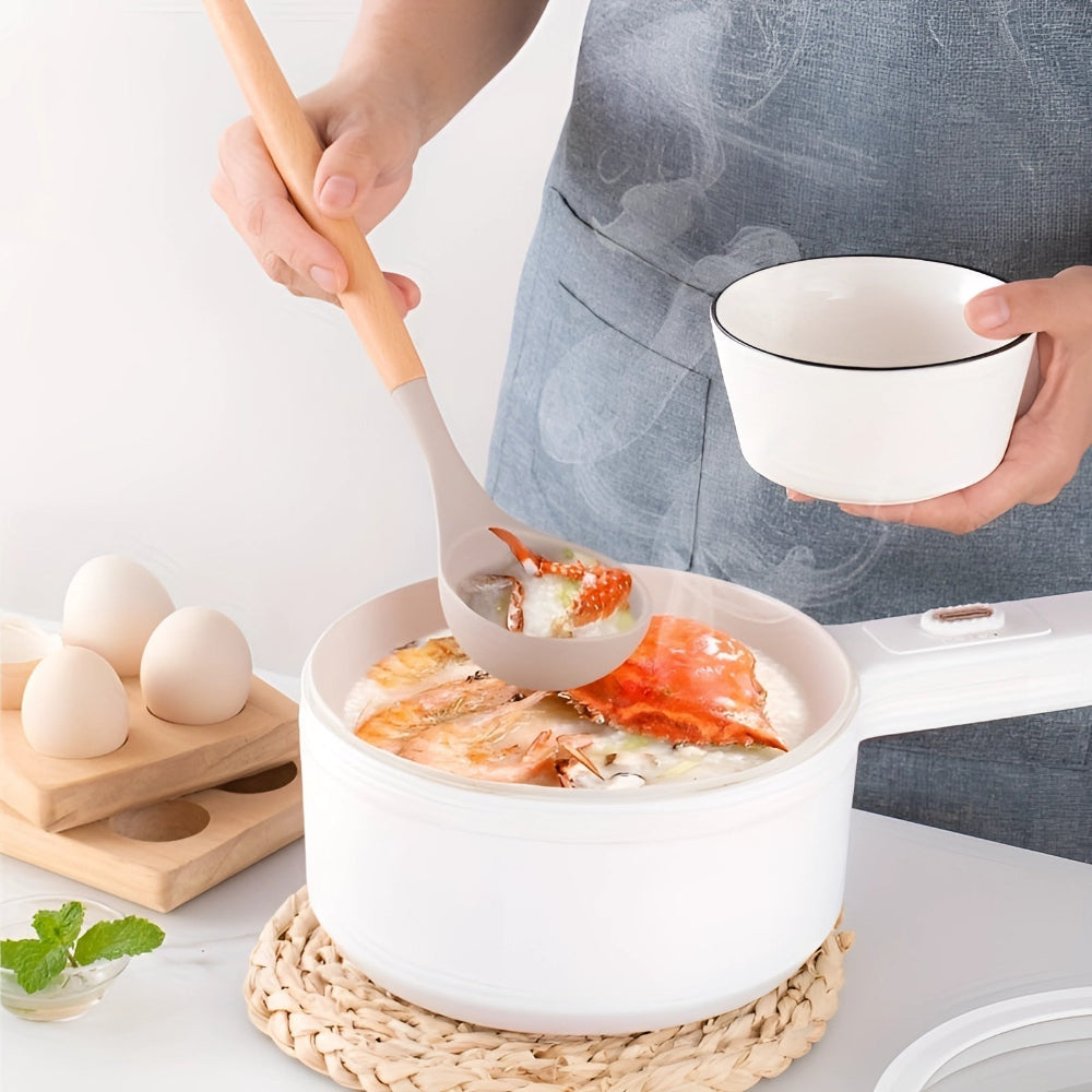 12-Piece Kitchen Utensil Set with Heat-Resistant Bamboo Handles – Durable and Ergonomic for Comfortable Cooking