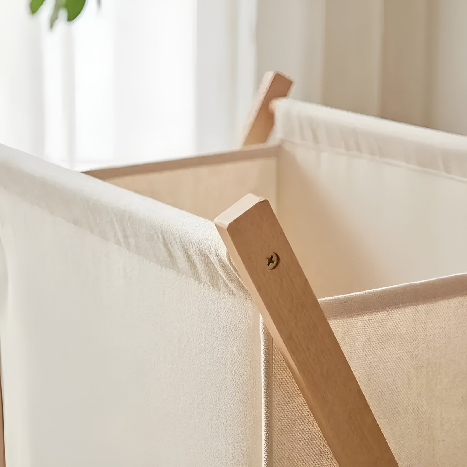 Opvouwbare Houten Wasmand – Duurzaam, Ruimtebesparend en Stijlvol