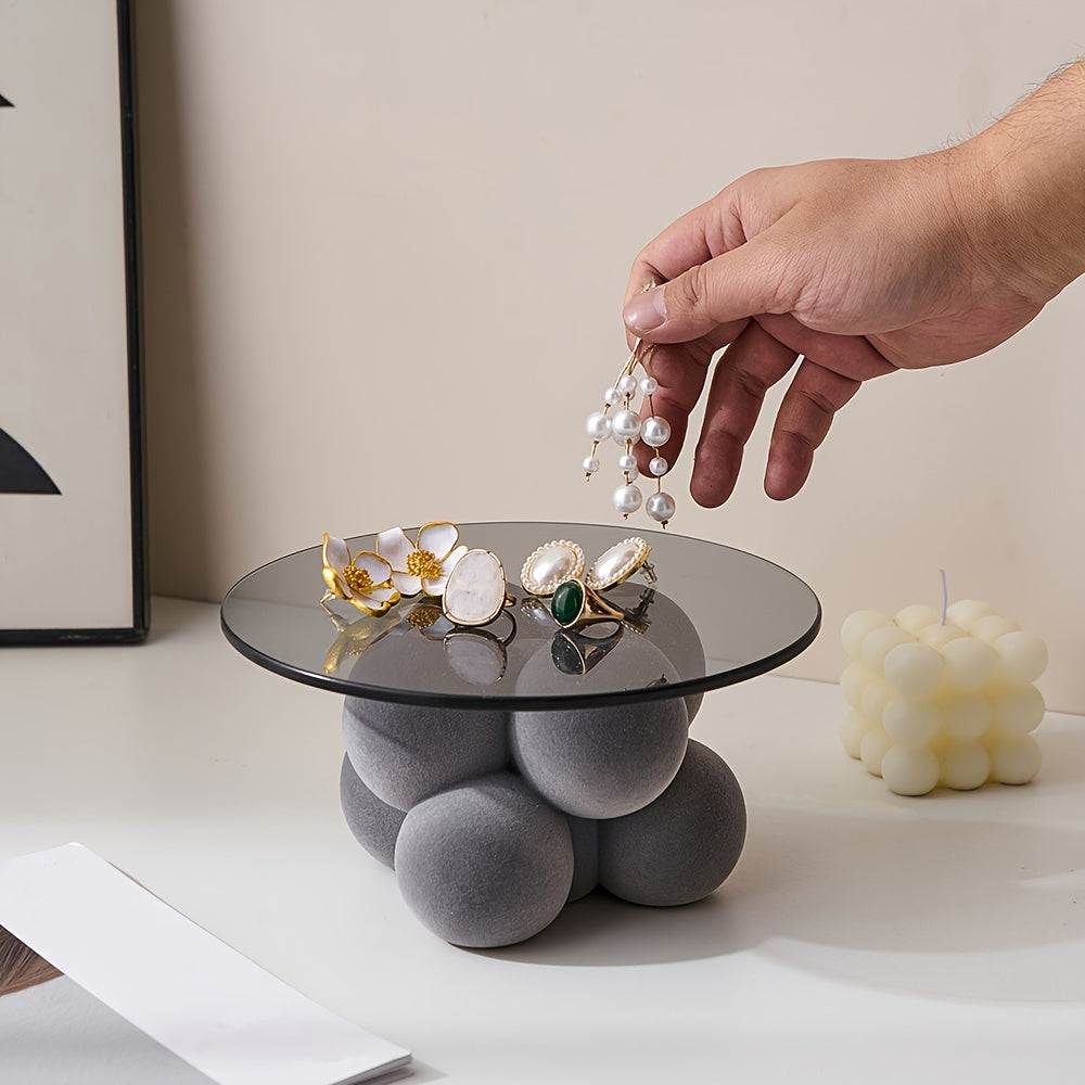 Veelzijdige Ovale Opbergtray – Duurzame Hars Organizer voor Thuis & Kantoor