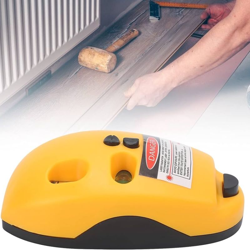 90° Laserhulp voor Nauwkeurig handwerk met Twee Laserlijnen en Wandhouder