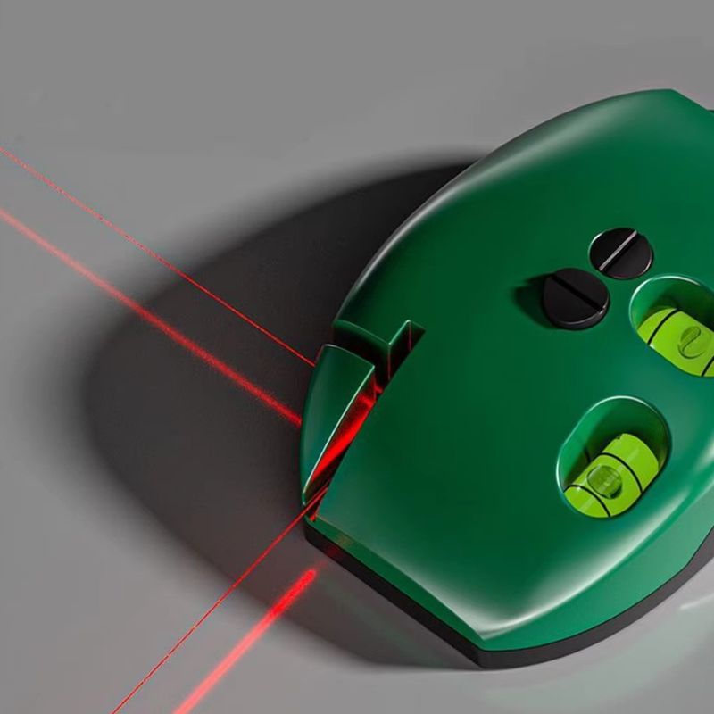 90° Laserhulp voor Nauwkeurig handwerk met Twee Laserlijnen en Wandhouder