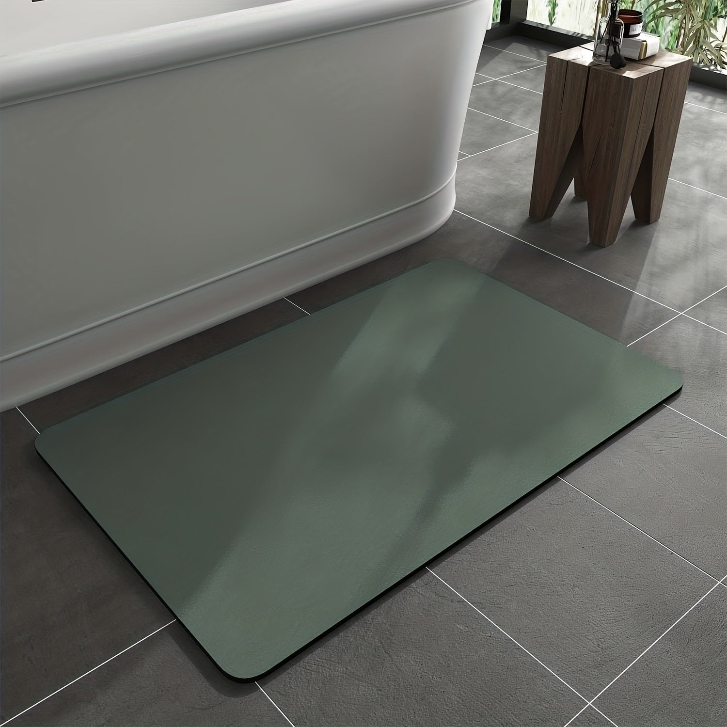 Anti-slip badmat-quick-drying diatomiet bad mat-niet-slip technologiemodern ontwerp