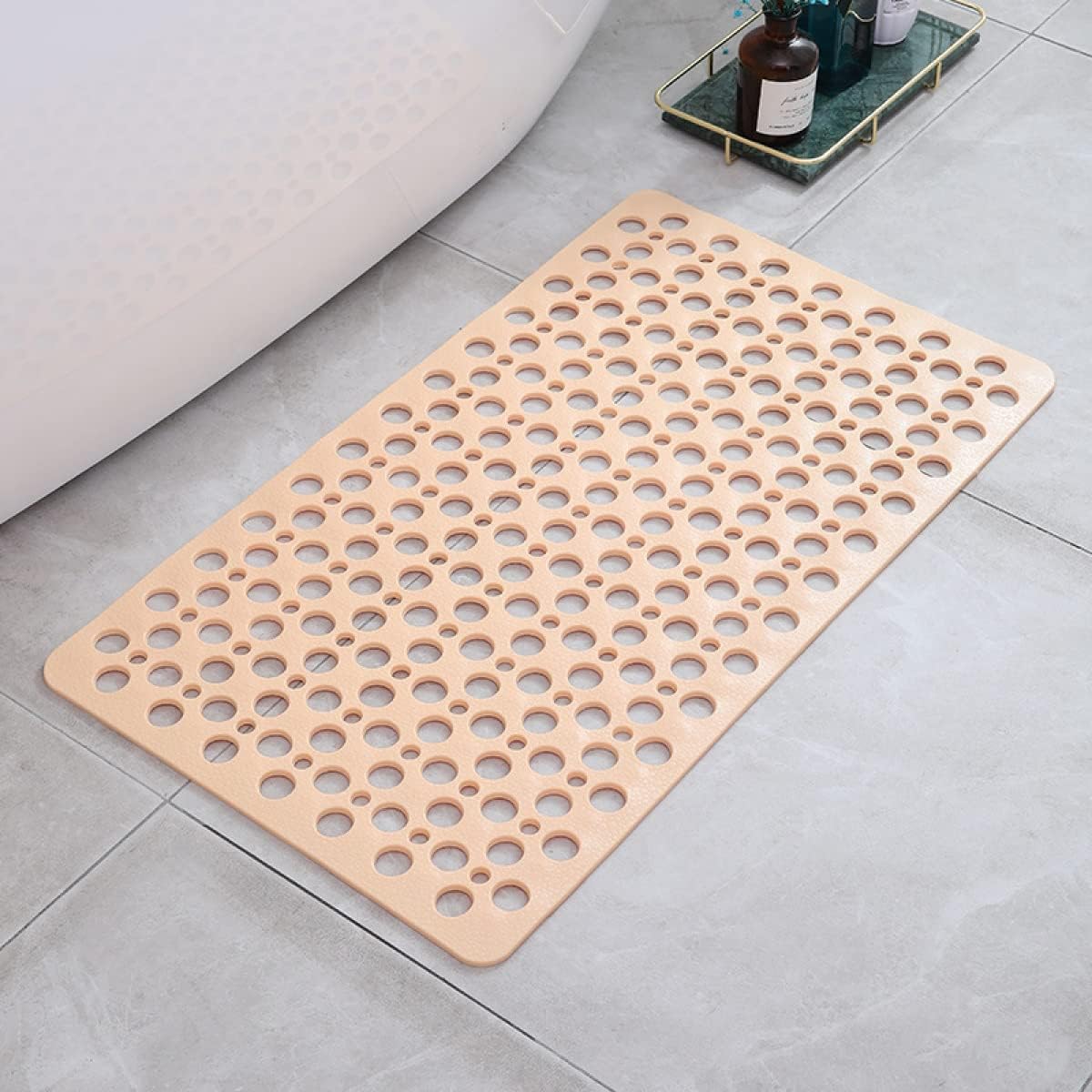 Antislip Douchemat met Antibacteriële Bescherming en Sterke Zuignappen - Veiligheid en Hygiëne voor de Badkamer