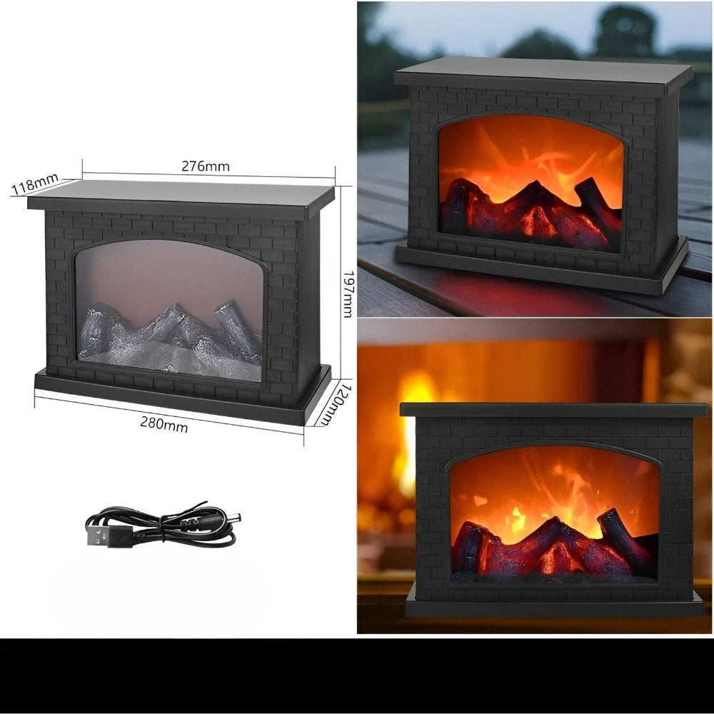 AstraFlame – LED-lantaarn met realistisch vlameffect