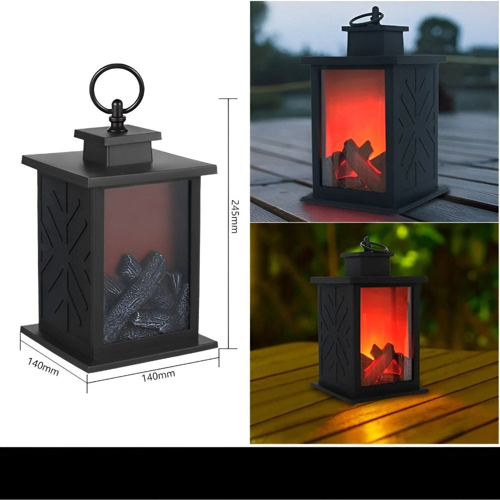 AstraFlame – LED-lantaarn met realistisch vlameffect