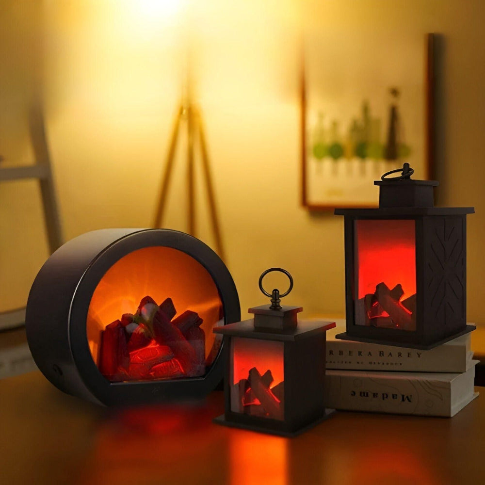 AstraFlame – LED-lantaarn met realistisch vlameffect