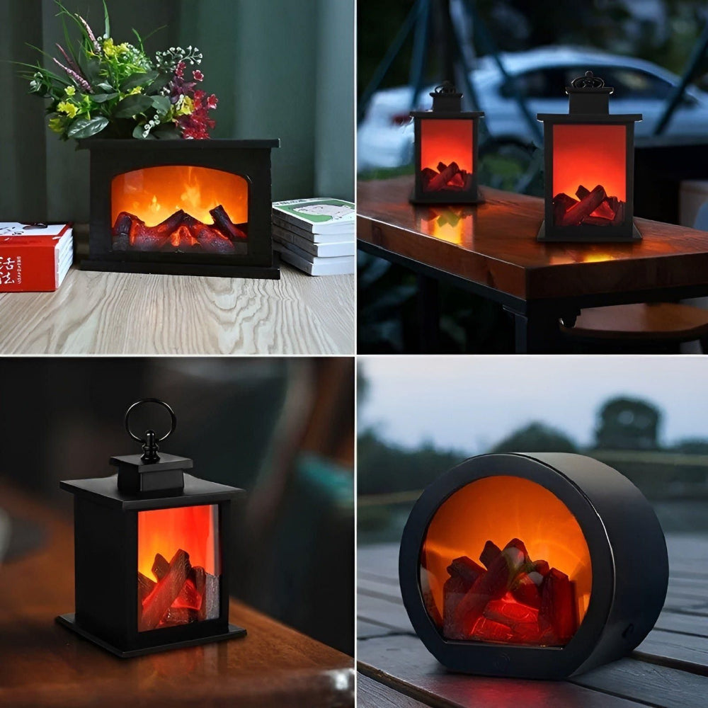 AstraFlame – LED-lantaarn met realistisch vlameffect