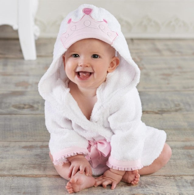 Babybadjas met capuchon en dierenmotief