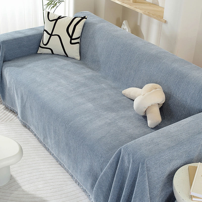 Banksprei met kwastjes | Gezellig design