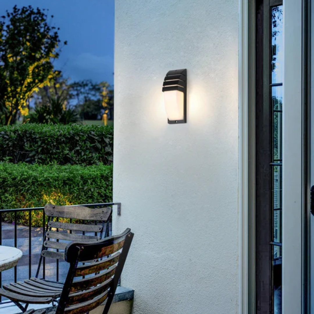 Buitenwandlamp met bewegingssensor - Waterdichte LED-verlichting voor tuin en terras