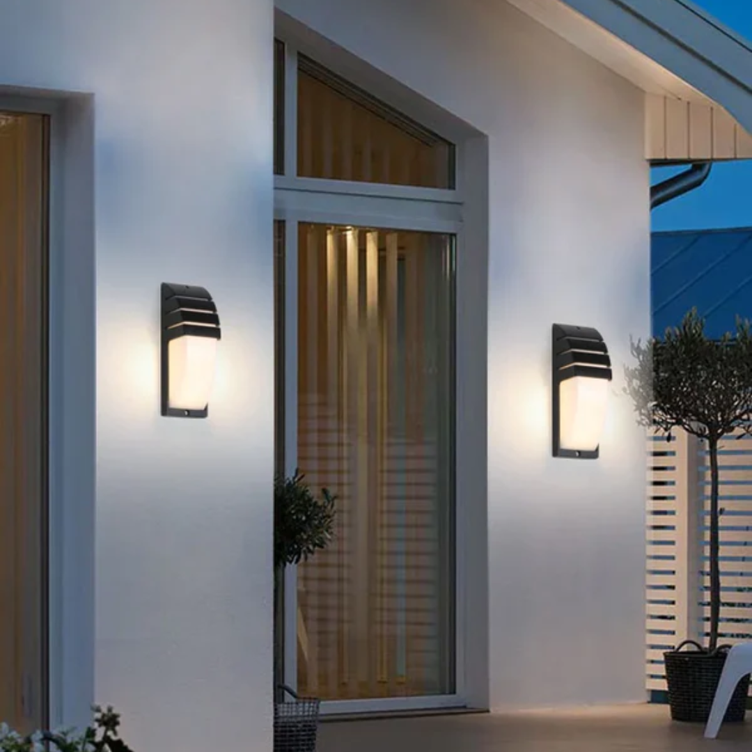 Buitenwandlamp met bewegingssensor - Waterdichte LED-verlichting voor tuin en terras