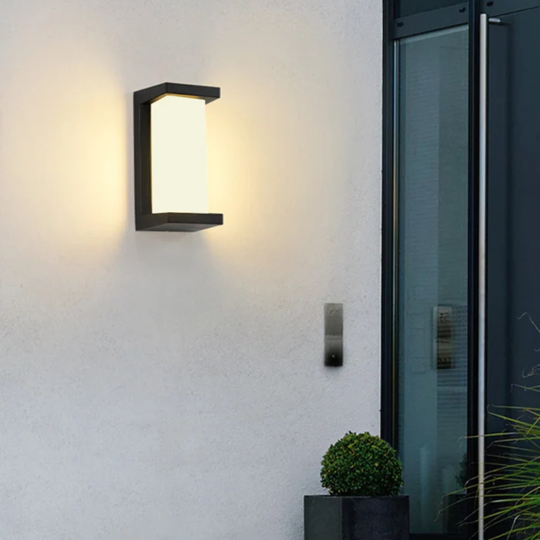 Buiten Wandlamp met Bewegingssensor en Energiezuinige LED – Weerbestendige Tuinverlichting