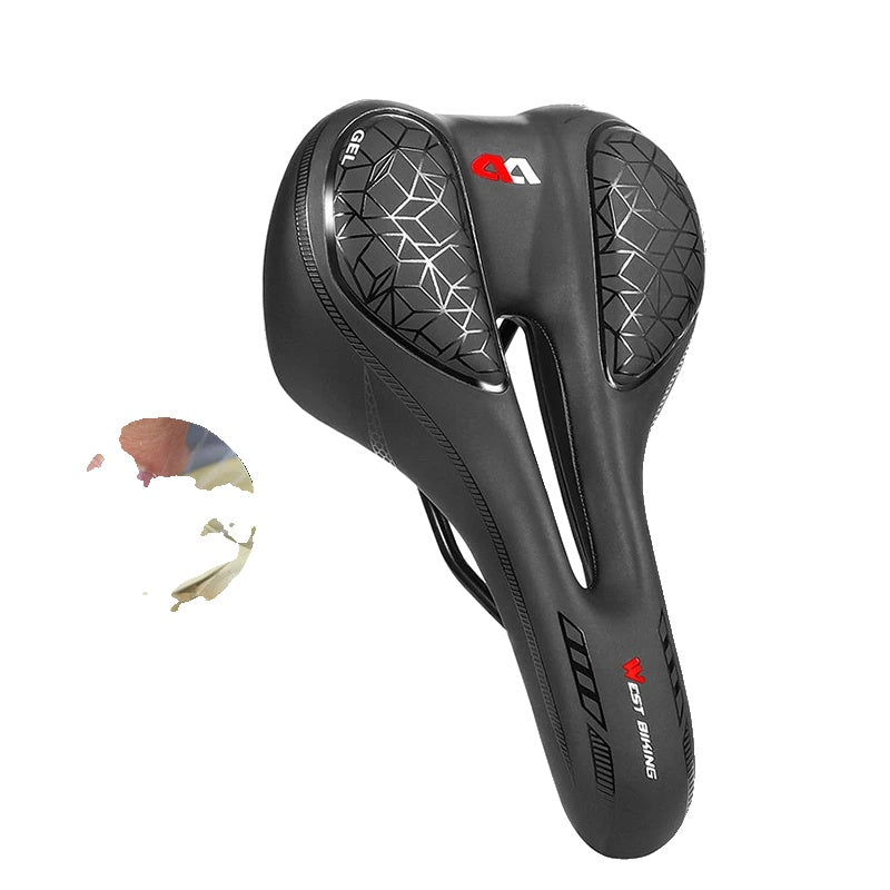 Comfortabel Fietszadel Tegen Zadelpijn voor Racefietsen en Mountainbikes – Waterdicht en Ergonomisch Design