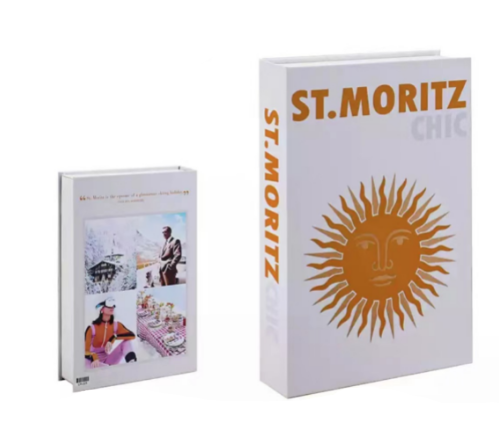 Decoratieve Boeken met Kleurrijke Ontwerpen voor een Gezellige Woonkamer – Lichtgewicht en Duurzaam, Perfect voor Planken en Salontafels