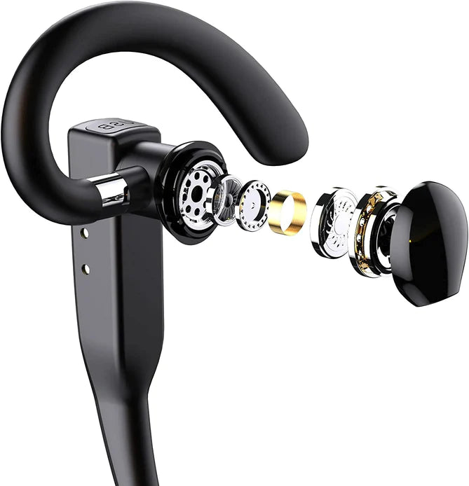 Draadloze Bluetooth 5.1 Headset met Ruisonderdrukking en Lange Batterijduur – Ergonomisch Ontwerp voor Professioneel Gebruik