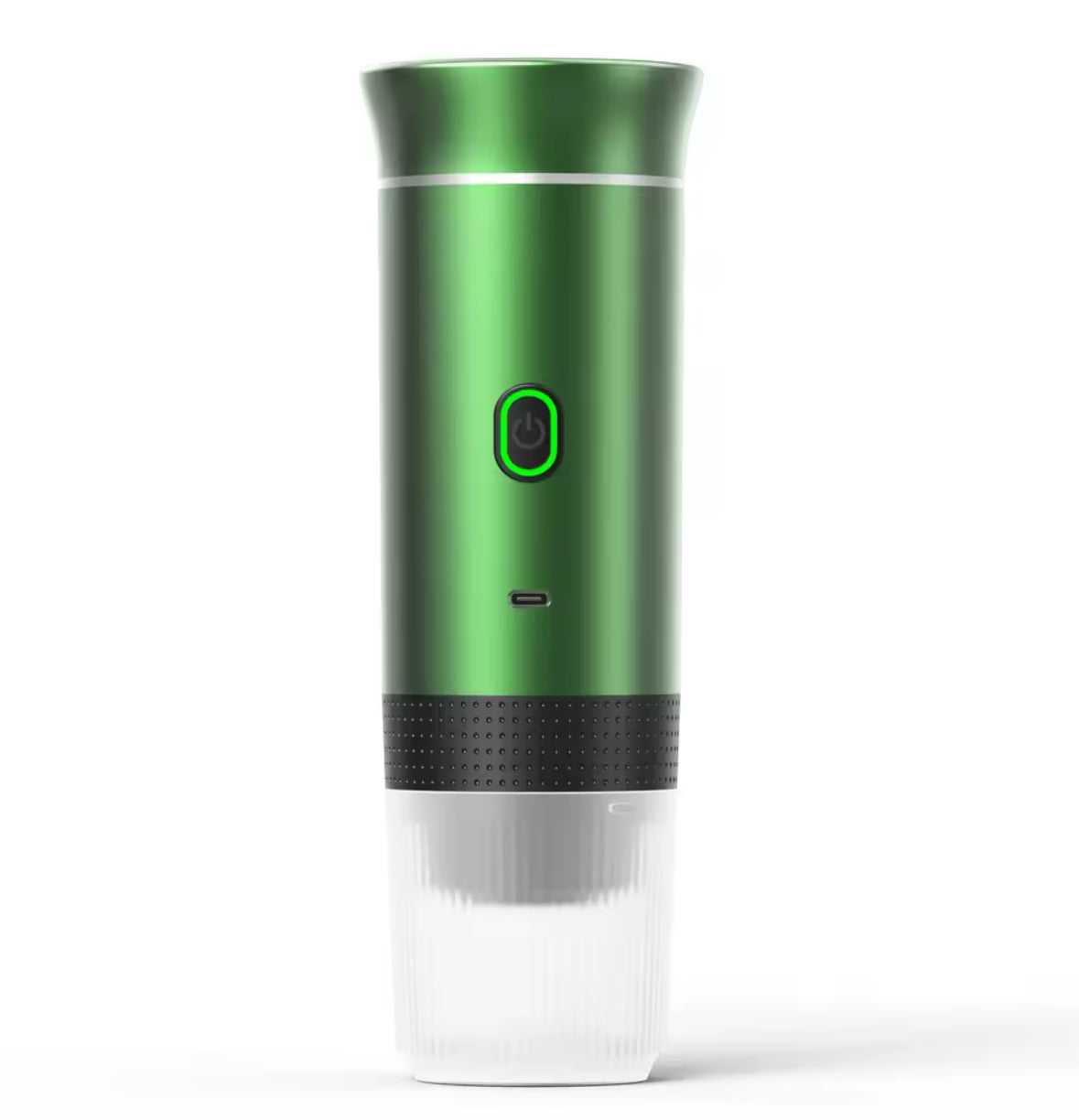 Draagbare Espressomachine met Accu – 50 Tassen Capaciteit en Verwarmfunctie voor Gemalen Koffie en Capsules