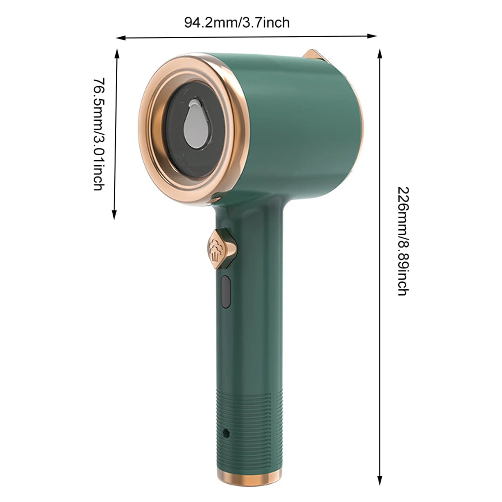 Draagbare Kledingstomer met 50ml Watertank en Snelle Verwarming – Compact Stoomapparaat voor Alle Stoffen