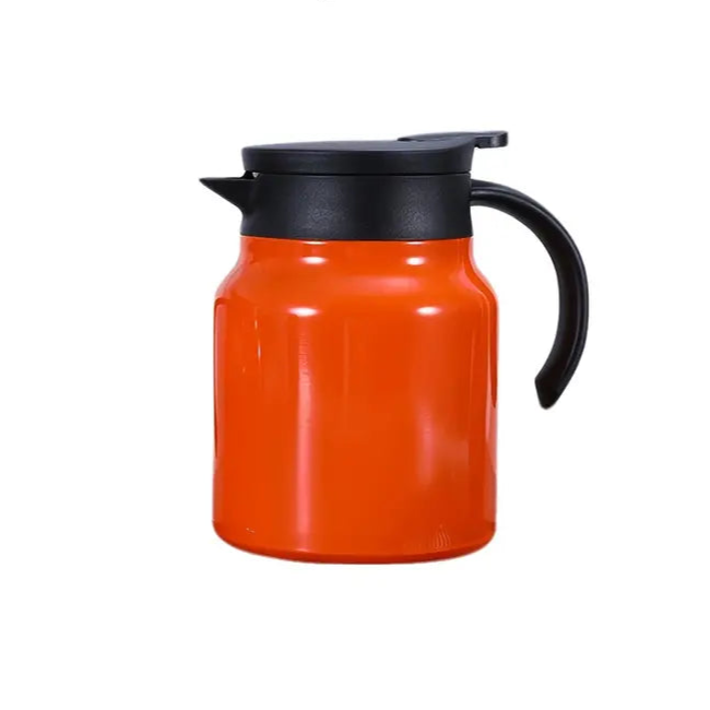 Dubbelwandige theepot met geïntegreerd filter - Hygiënische isolatie voor warme dranken tot 6 uur