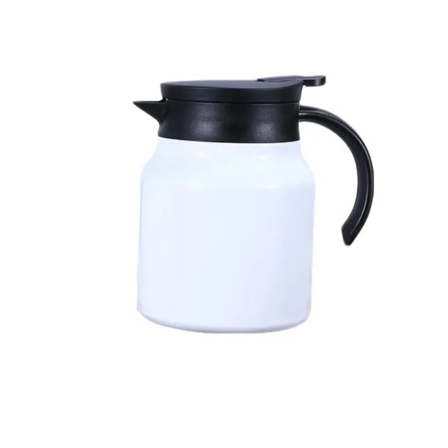 Dubbelwandige theepot met geïntegreerd filter - Hygiënische isolatie voor warme dranken tot 6 uur