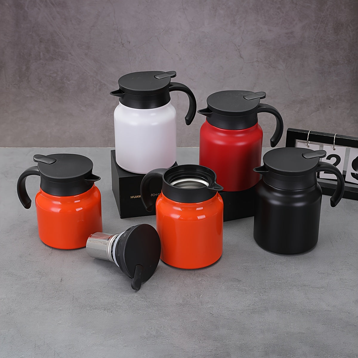 Dubbelwandige theepot met geïntegreerd filter - Hygiënische isolatie voor warme dranken tot 6 uur