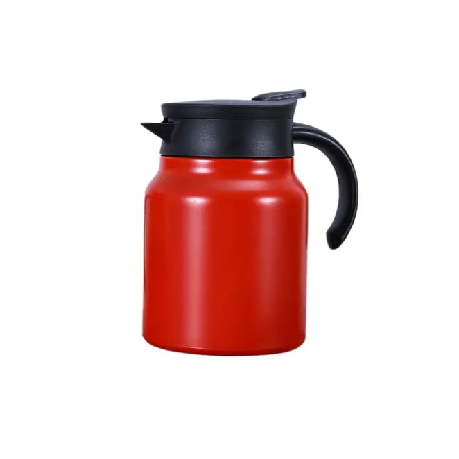 Dubbelwandige theepot met geïntegreerd filter - Hygiënische isolatie voor warme dranken tot 6 uur