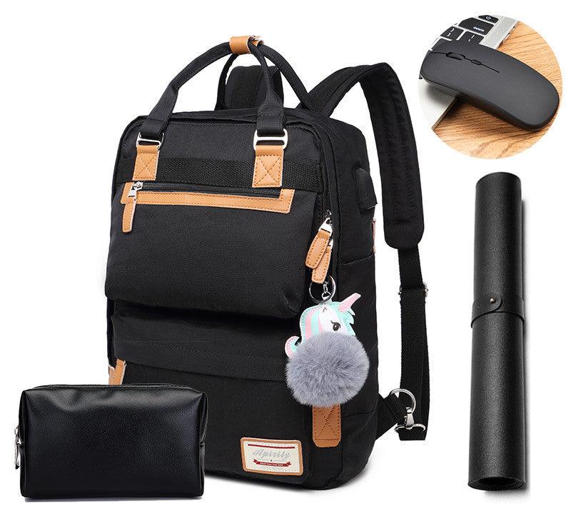 Elegante Waterdichte Rugzak Dames met Laptopvak tot 15,6 Inch – Stijlvol en Duurzaam