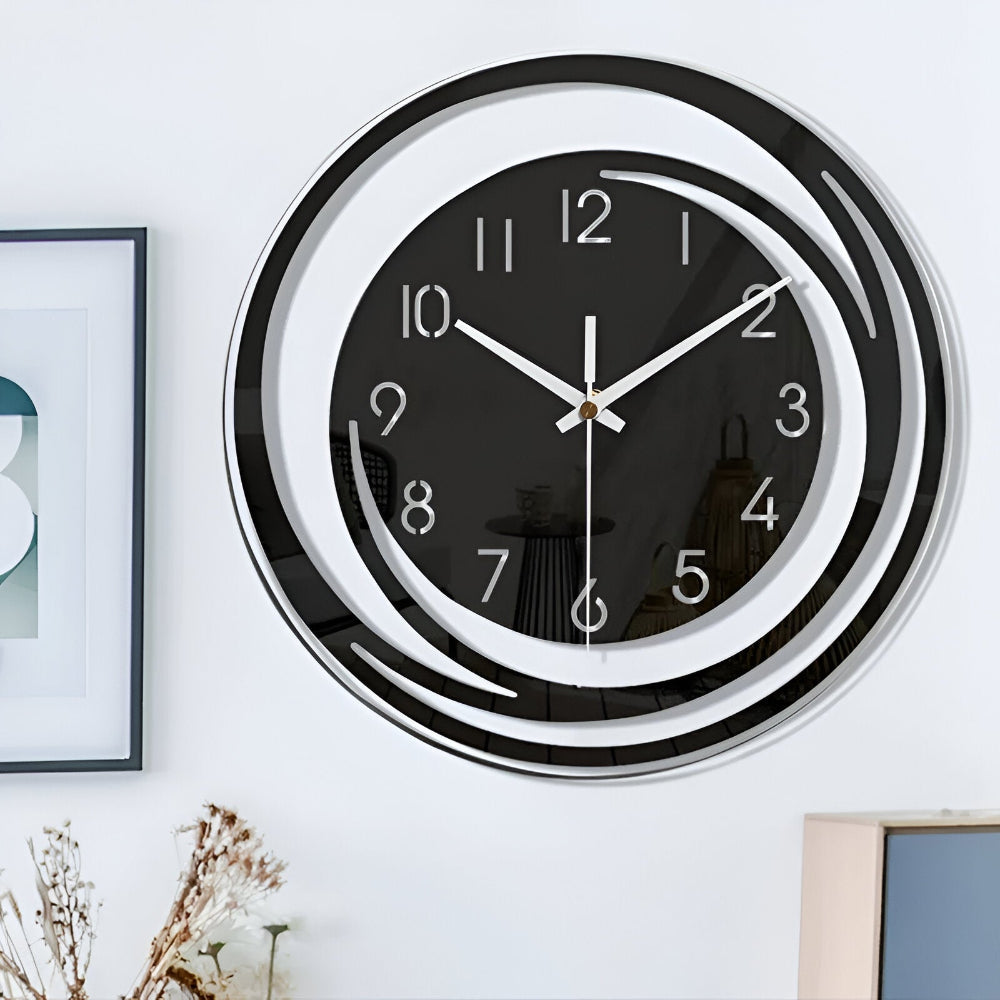 Elegante wandklok - Modern Scandinavisch design voor een minimalistische woonstijl