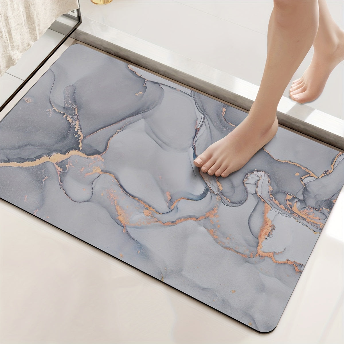 Fien marmeren-anti-tiroetsch-bath-mat-luxe comfort en beveiliging voor uw badkamer "