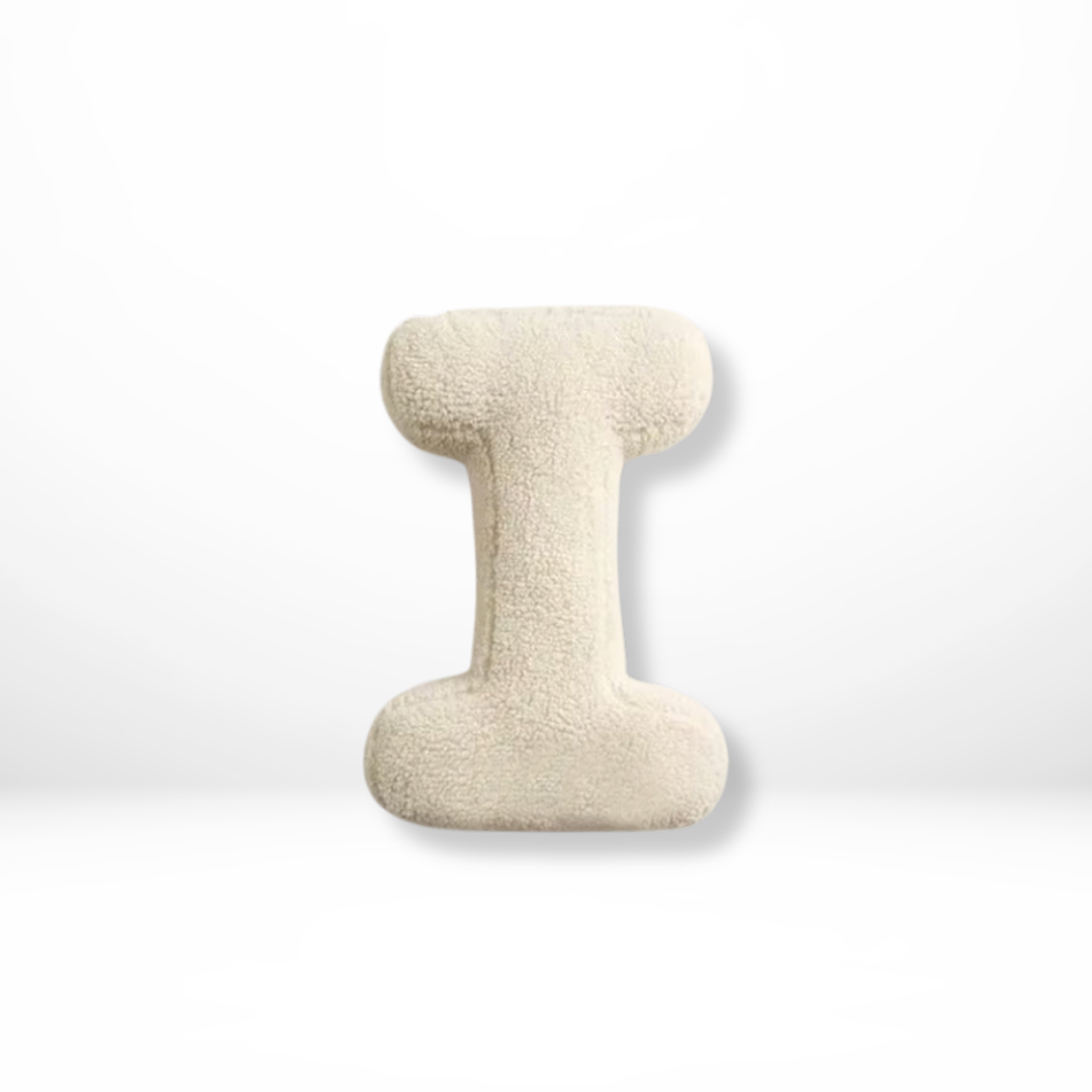 Sierkussen met Letters A tot Z – Persoonlijke Decoratie voor Woonkamer en Kinderkamer
