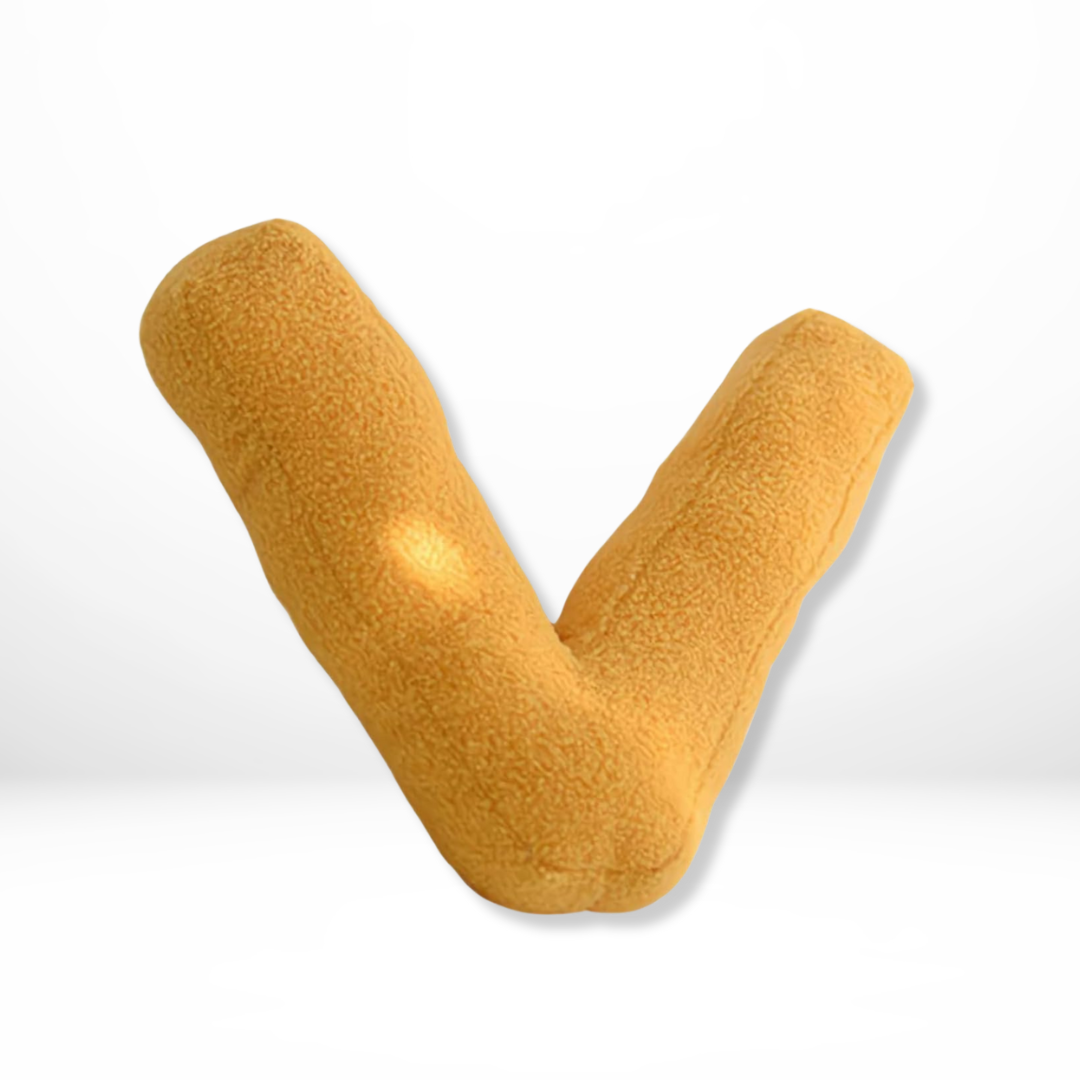 Sierkussen met Letters A tot Z – Persoonlijke Decoratie voor Woonkamer en Kinderkamer