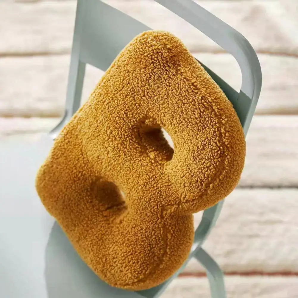 Sierkussen met Letters A tot Z – Persoonlijke Decoratie voor Woonkamer en Kinderkamer