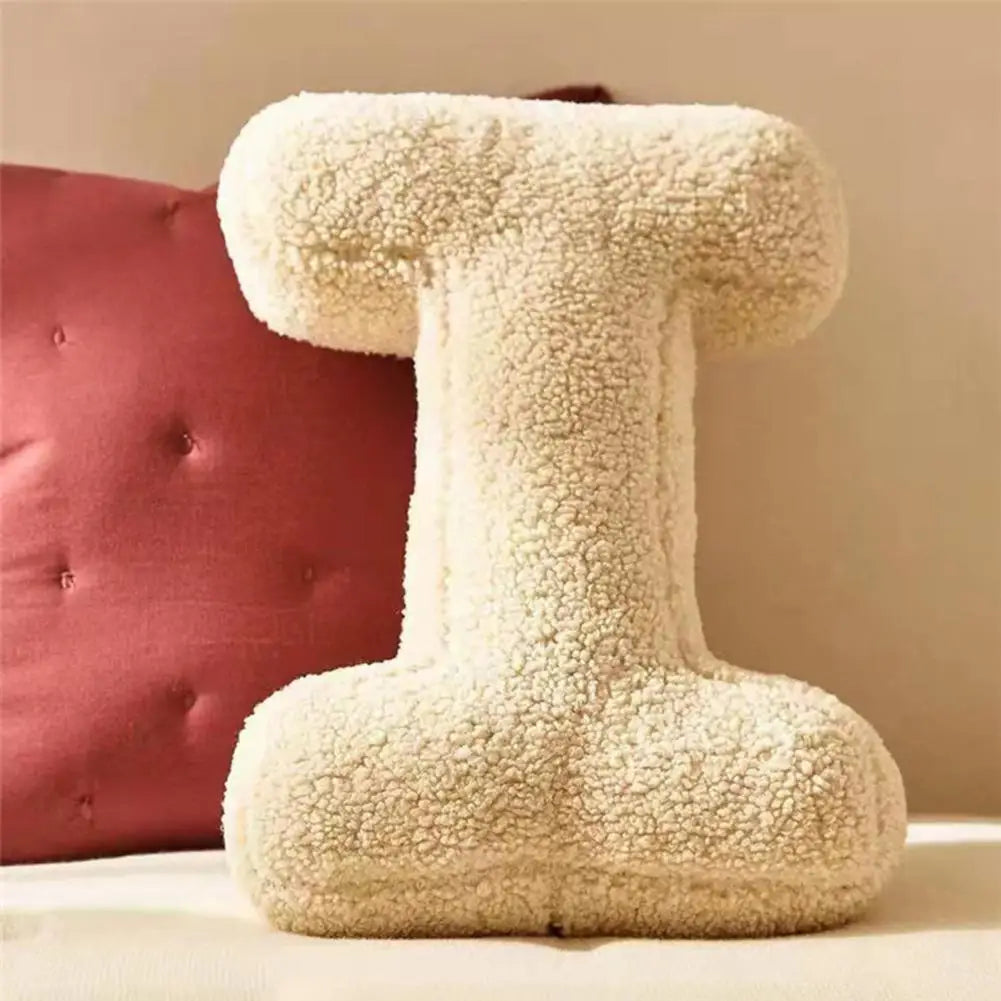 Sierkussen met Letters A tot Z – Persoonlijke Decoratie voor Woonkamer en Kinderkamer