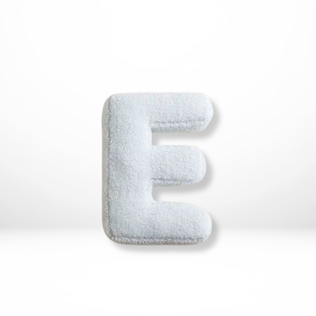 Sierkussen met Letters A tot Z – Persoonlijke Decoratie voor Woonkamer en Kinderkamer