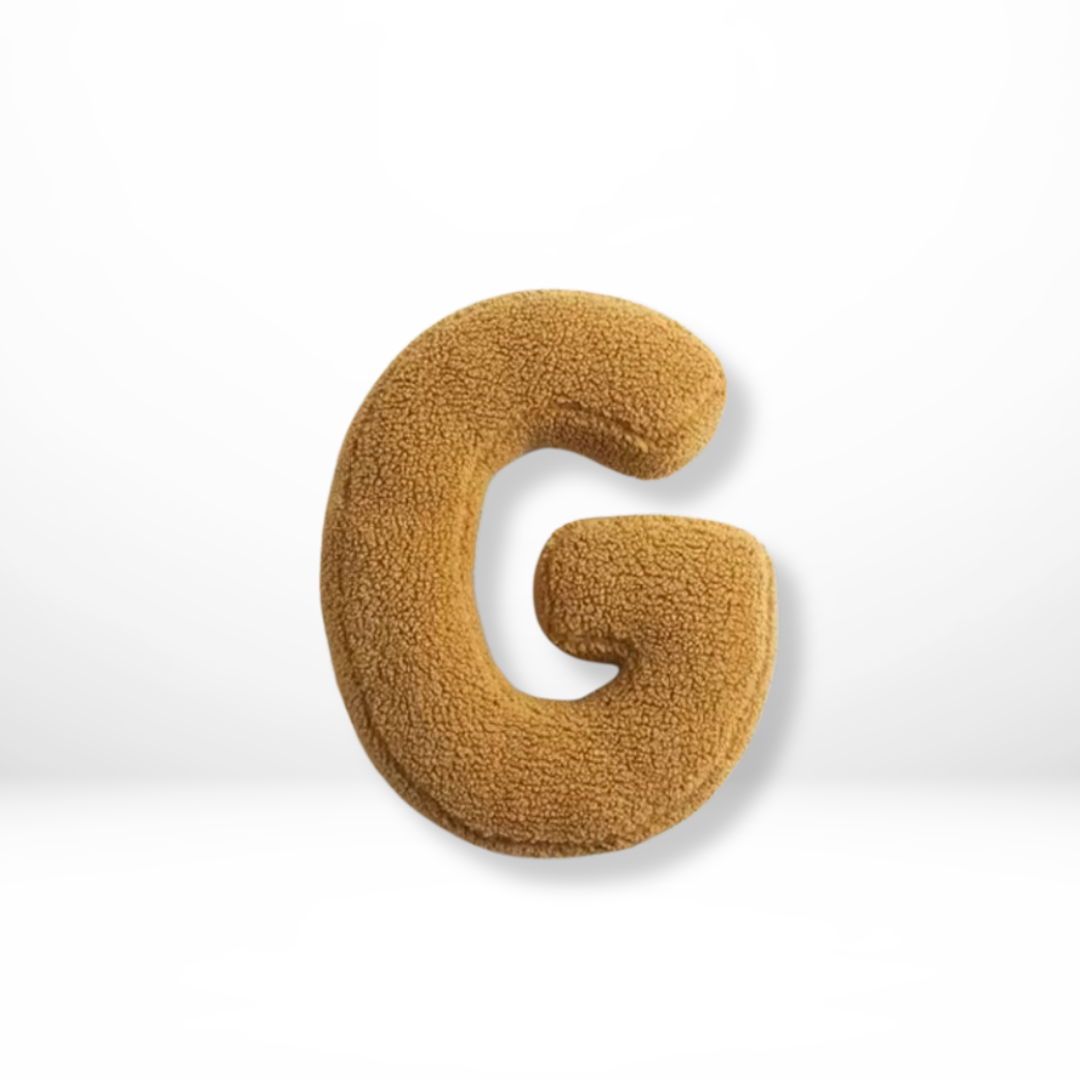 Sierkussen met Letters A tot Z – Persoonlijke Decoratie voor Woonkamer en Kinderkamer