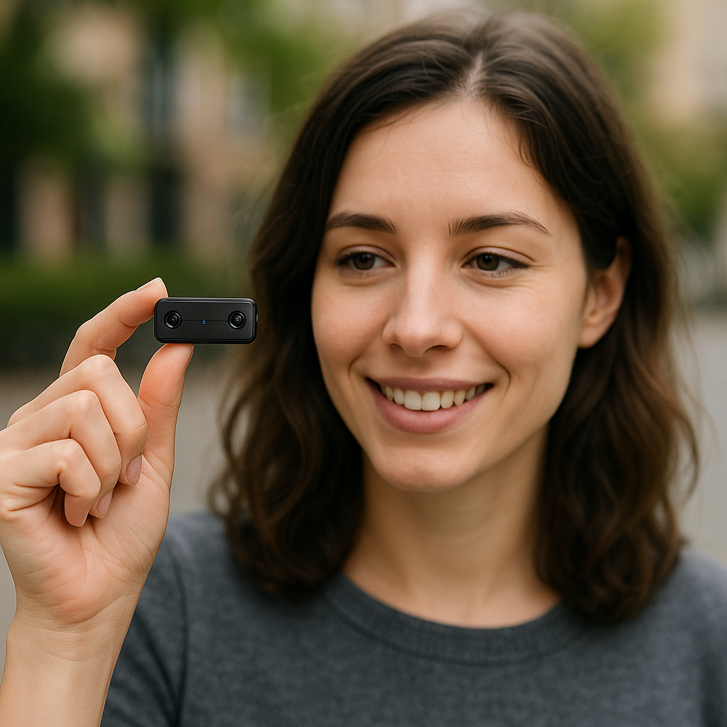 Full HD minicamera met Nachtsicht en Bewegingsdetectie voor Thuisbeveiliging