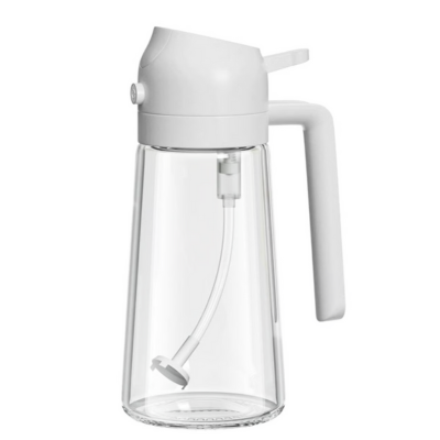 Glazen 2-in-1 Olie Spray met Fijne Nevel - 500 ml Voor Gezond Koken en Precisie Doseren