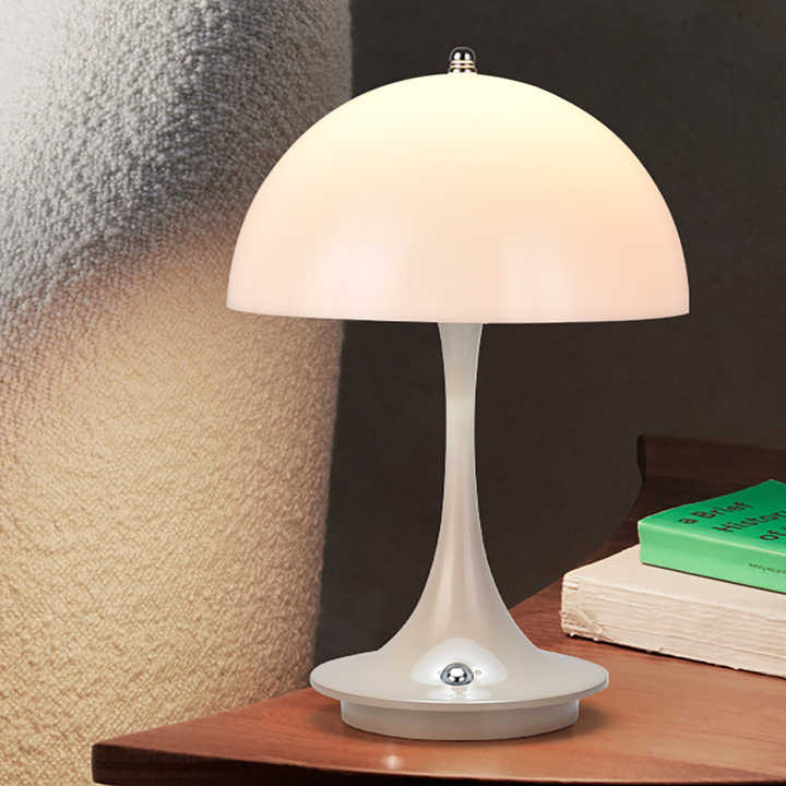 Moderne Glazen Tafellamp - Verstelbare Helderheid met Elegant Ontwerp