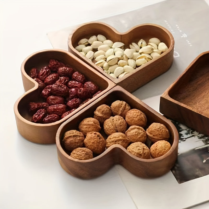 Hartvormige snackschaal – Voedselveilige schaal voor snacks en decoratie