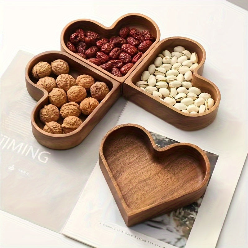Hartvormige snackschaal – Voedselveilige schaal voor snacks en decoratie