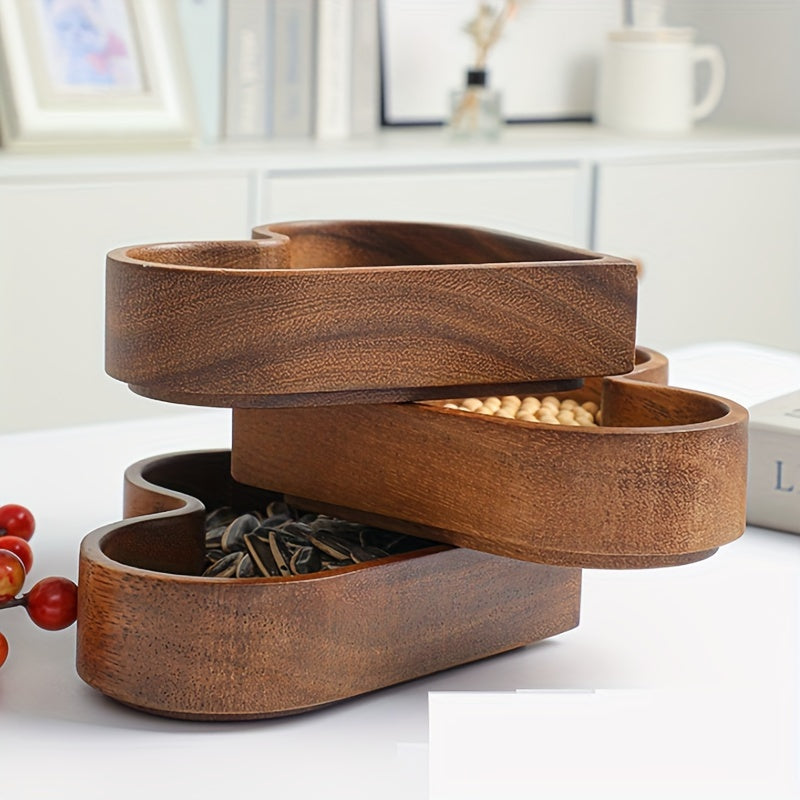 Hartvormige snackschaal – Voedselveilige schaal voor snacks en decoratie