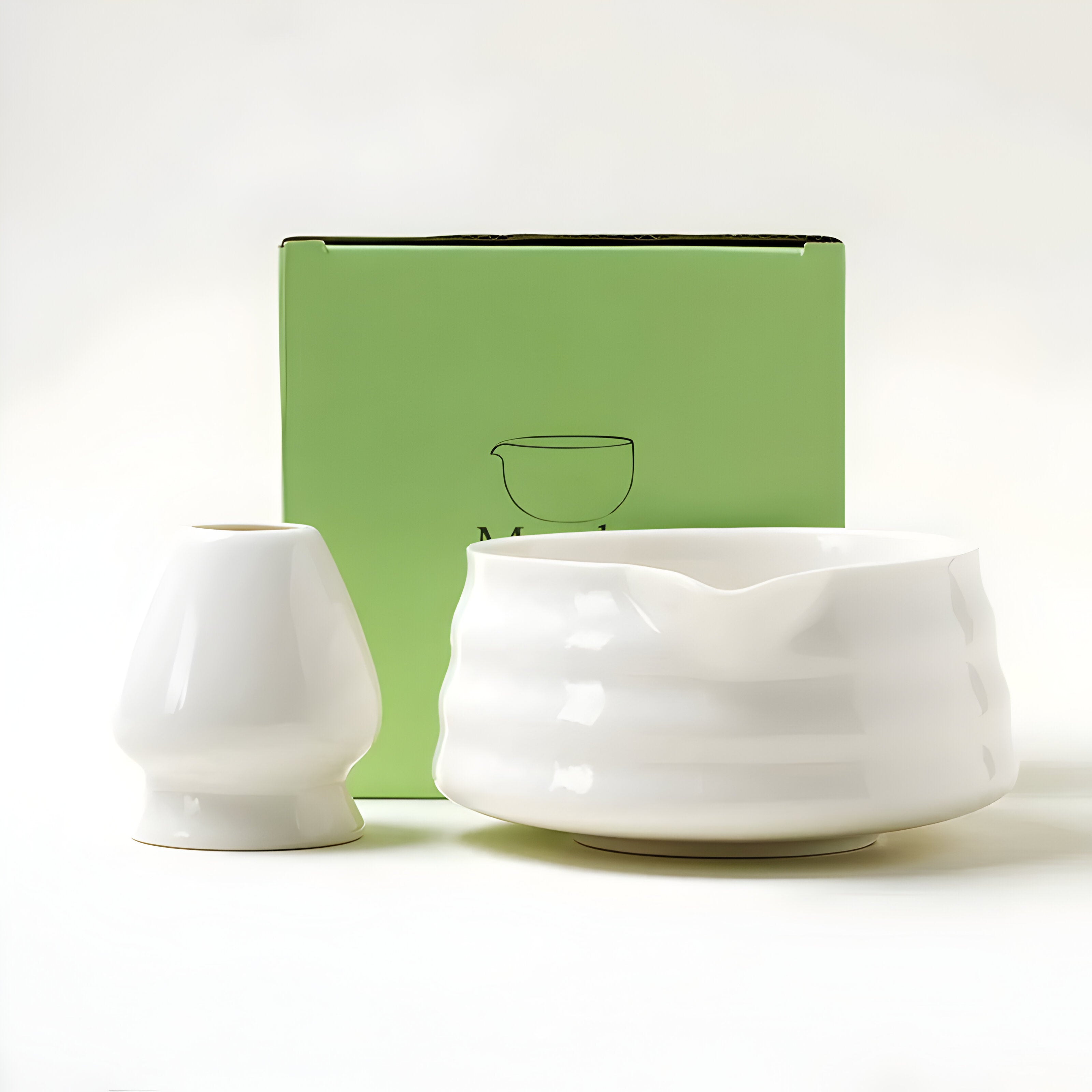Matcha Set – Een traditionele matcha-brouwset met kom, perfect om thuis te ontspannen.