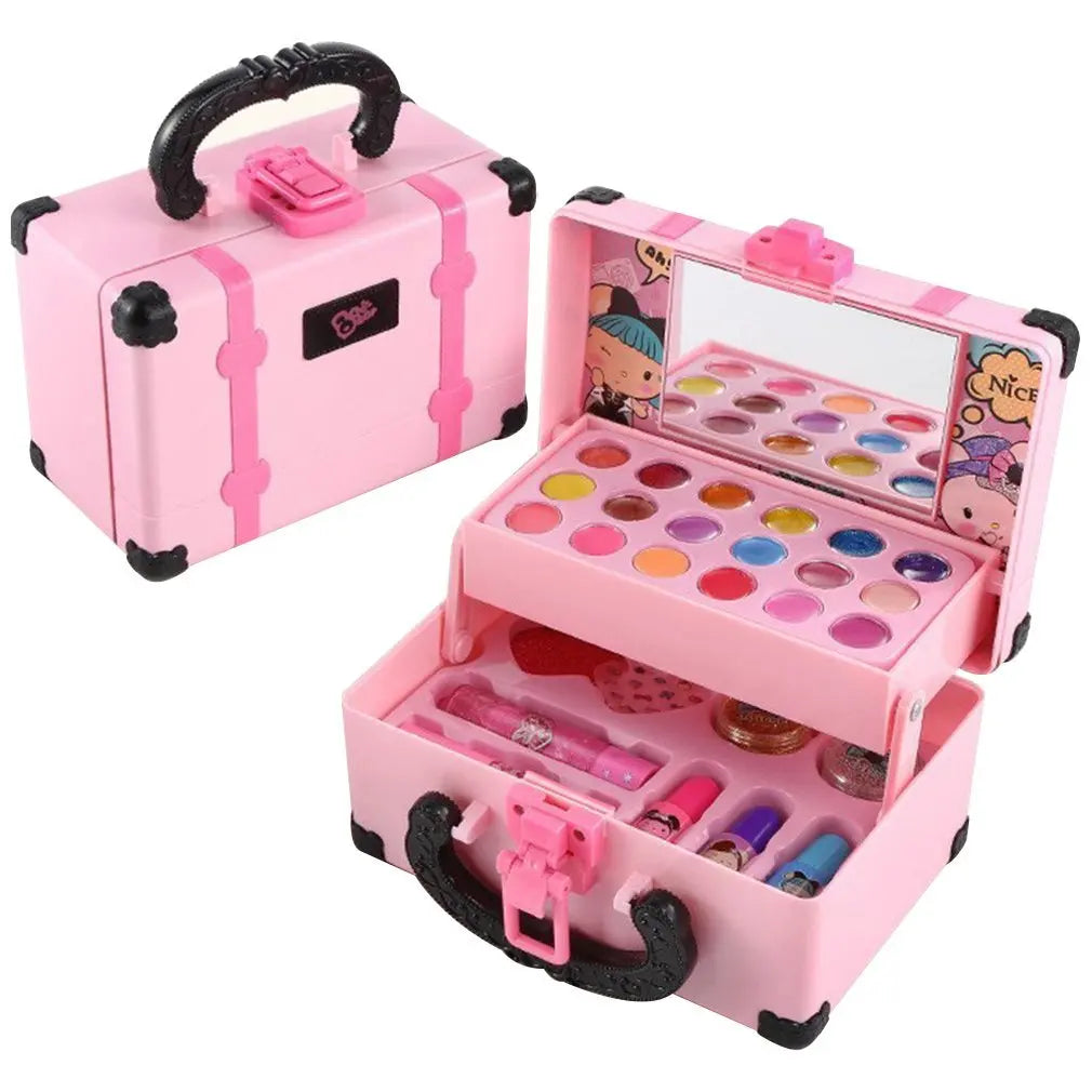 Kinder Make-up Set voor Creatieve Prinsessen – Veilig, Gebruiksvriendelijk en Kleurrijk Speelgoed voor Kinderen vanaf 3 Jaar