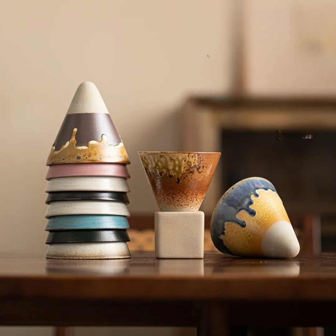 Kyoto Espresso Kopjes – Handgemaakt Japans Design