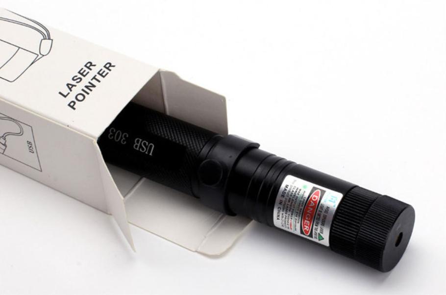 Laserpointer met groot bereik, verstelbaar