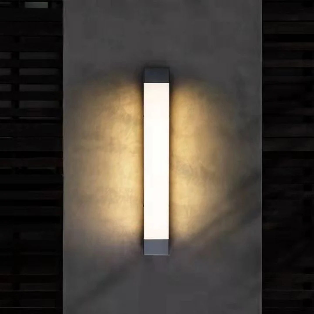 Luxe buitenwandlamp met LED-verlichting voor tuin en terras