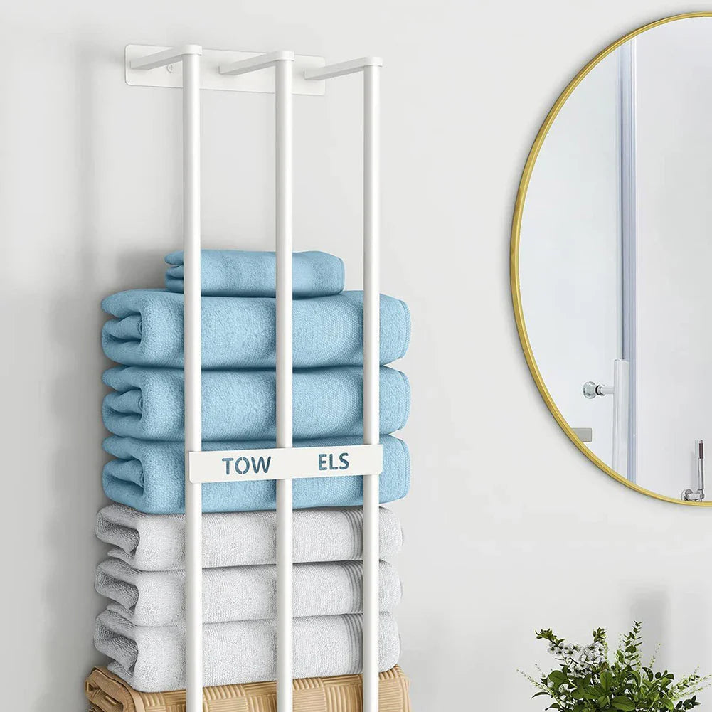 Luxe handdoekhouder - Space -reding ontwerp voor moderne badkamers