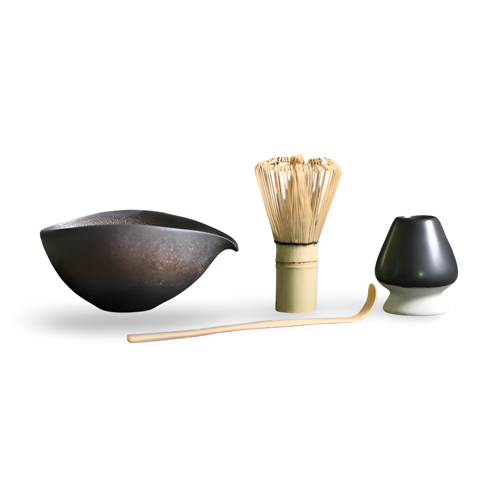 LuxuTea Wares - 4-delige Japanse matcha set
