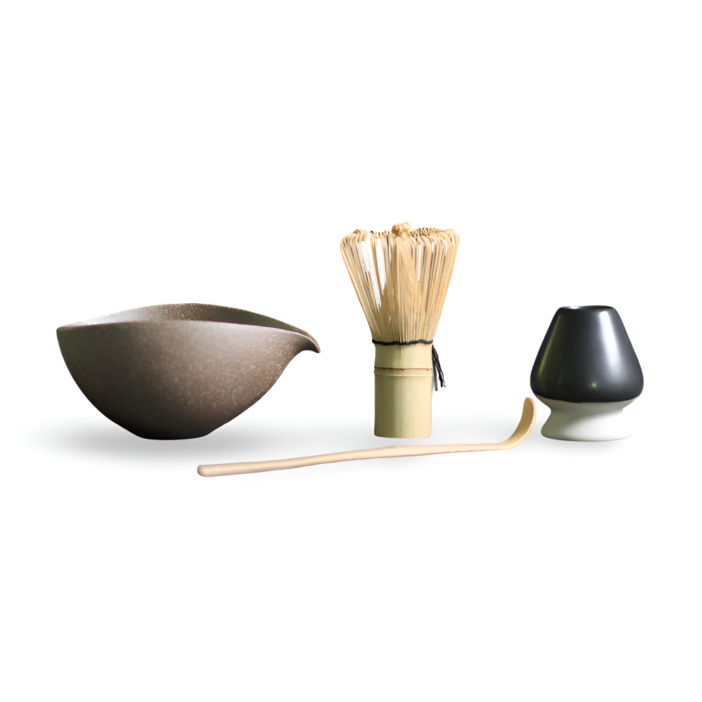 LuxuTea Wares - 4-delige Japanse matcha set