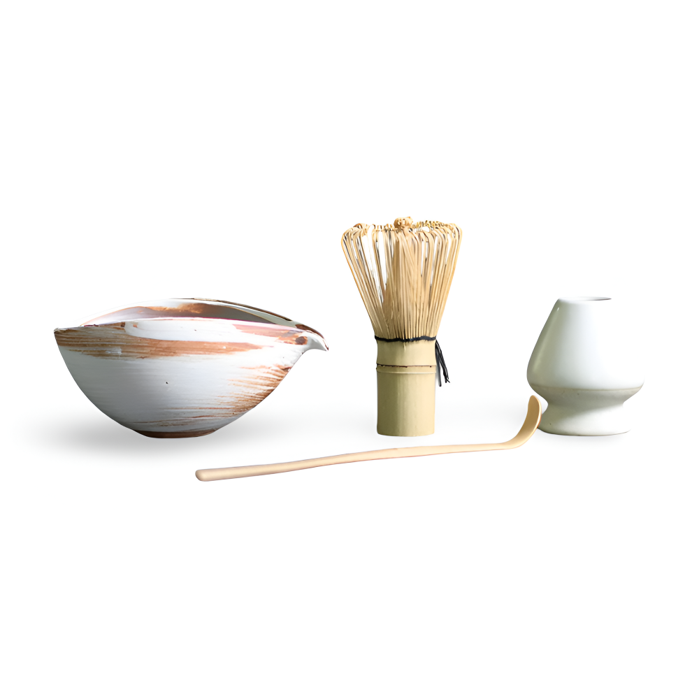 LuxuTea Wares - 4-delige Japanse matcha set
