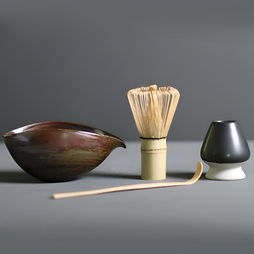 LuxuTea Wares - 4-delige Japanse matcha set